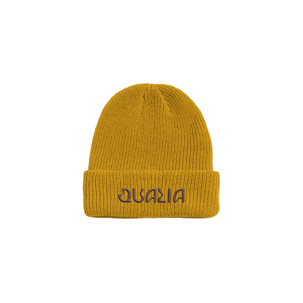 Waffle Knit Beanie - Harvest Gold