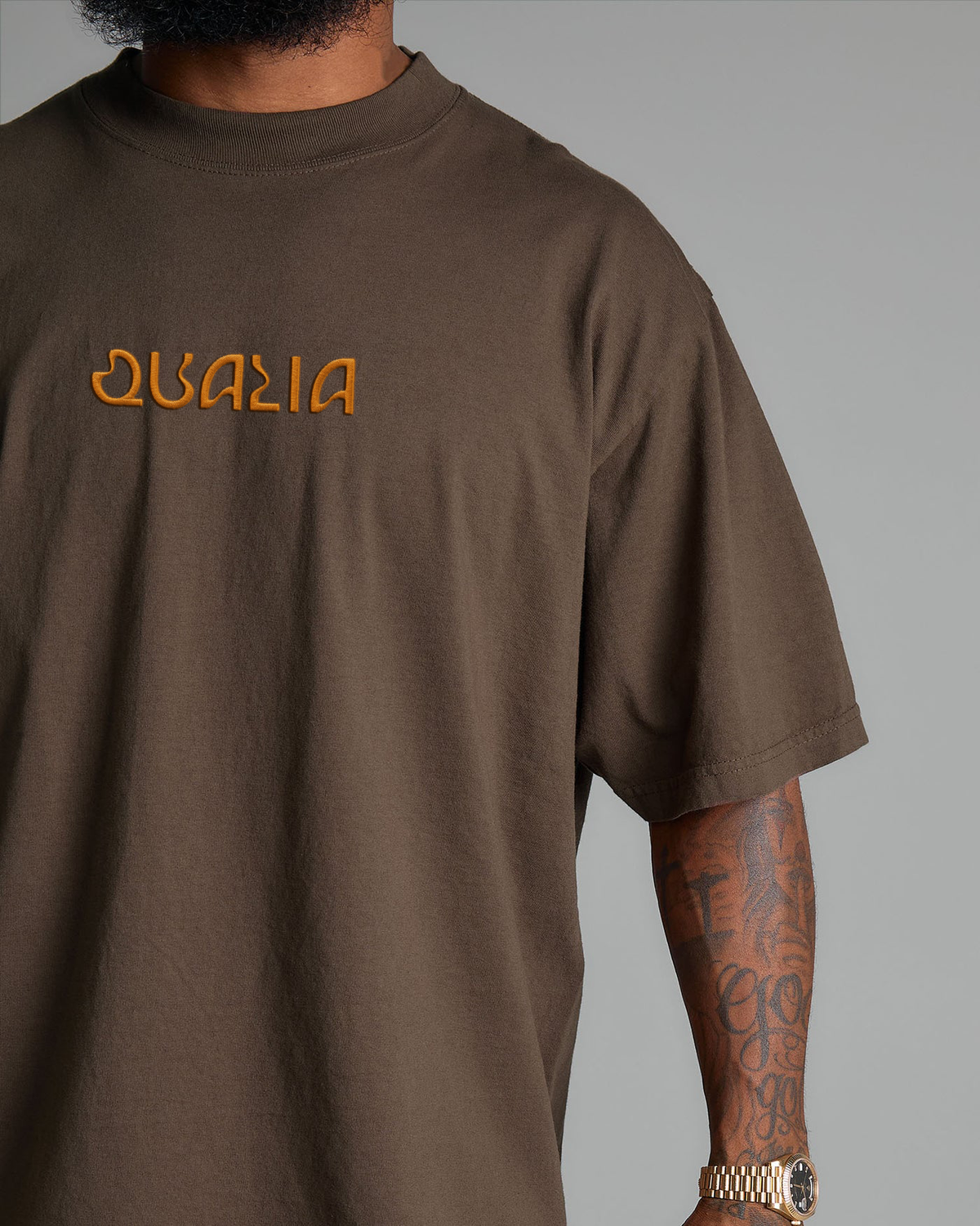Heavyweight Garment-Dyed Short Sleeve - Mocha