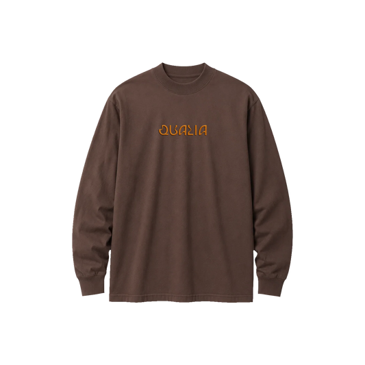 Heavyweight Garment-Dyed Long Sleeve - Mocha
