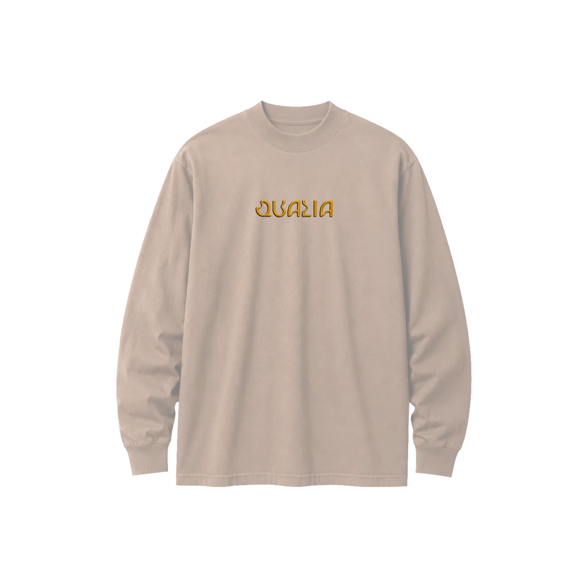 Heavyweight Garment-Dyed Long Sleeve - Oatmeal