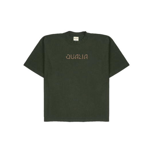 Heavyweight Garment-Dyed Short Sleeve - Moss Green