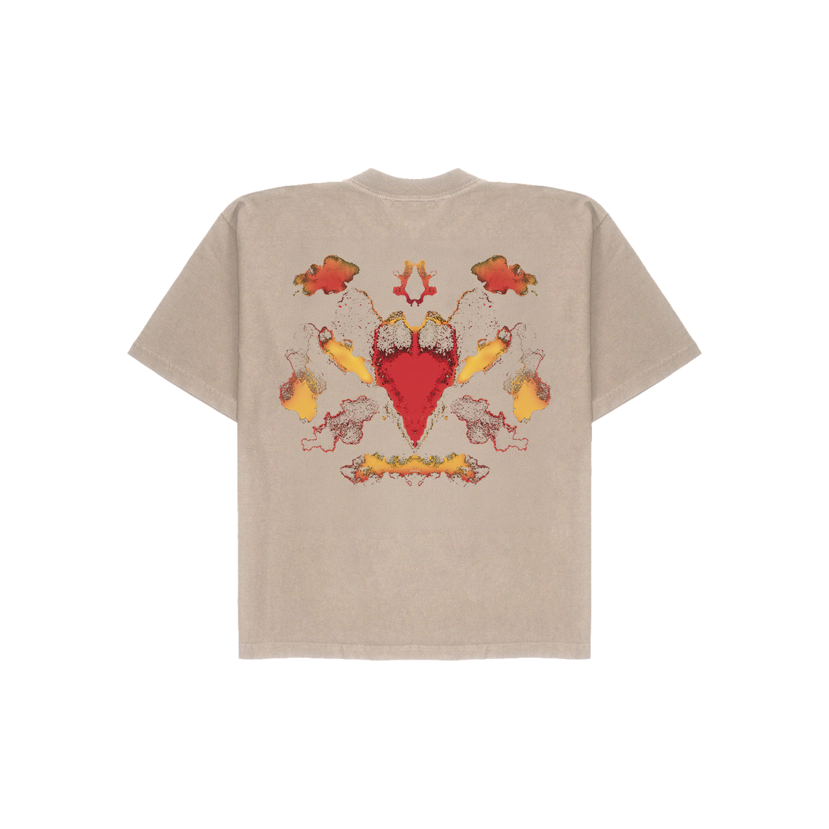Heavyweight Garment-Dyed Short Sleeve - Oatmeal