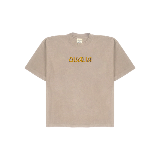 Heavyweight Garment-Dyed Short Sleeve - Oatmeal